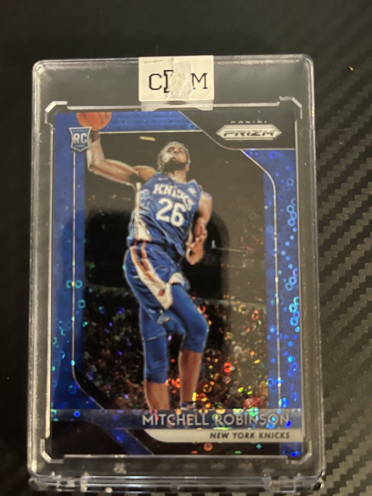 2018-19 Panini Prizm Mitchell Robinson #227 Blue Fast Break Prizm /175 (RC)
