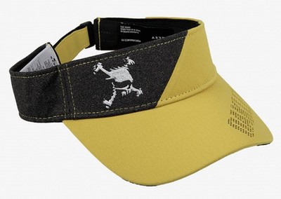 Oakley Skull Hybrid FA 22.0 Visor Caps Run Hat Yellow Golf Hüte Cap...