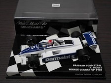 1/43 Minichamps Brabham Ford BT49C N Piquet German GP 1981 LE2304pcs Minicar