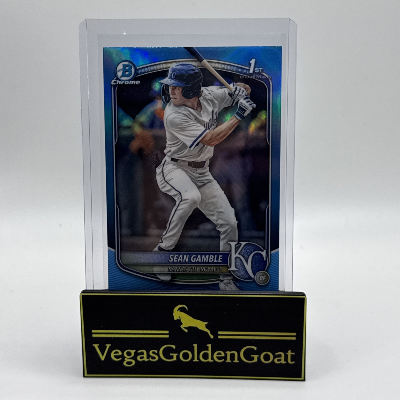 SEAN GAMBLE 2025 Bowman Draft 1st Chrome #BDC-178 Sky Blue Refractor 🔥