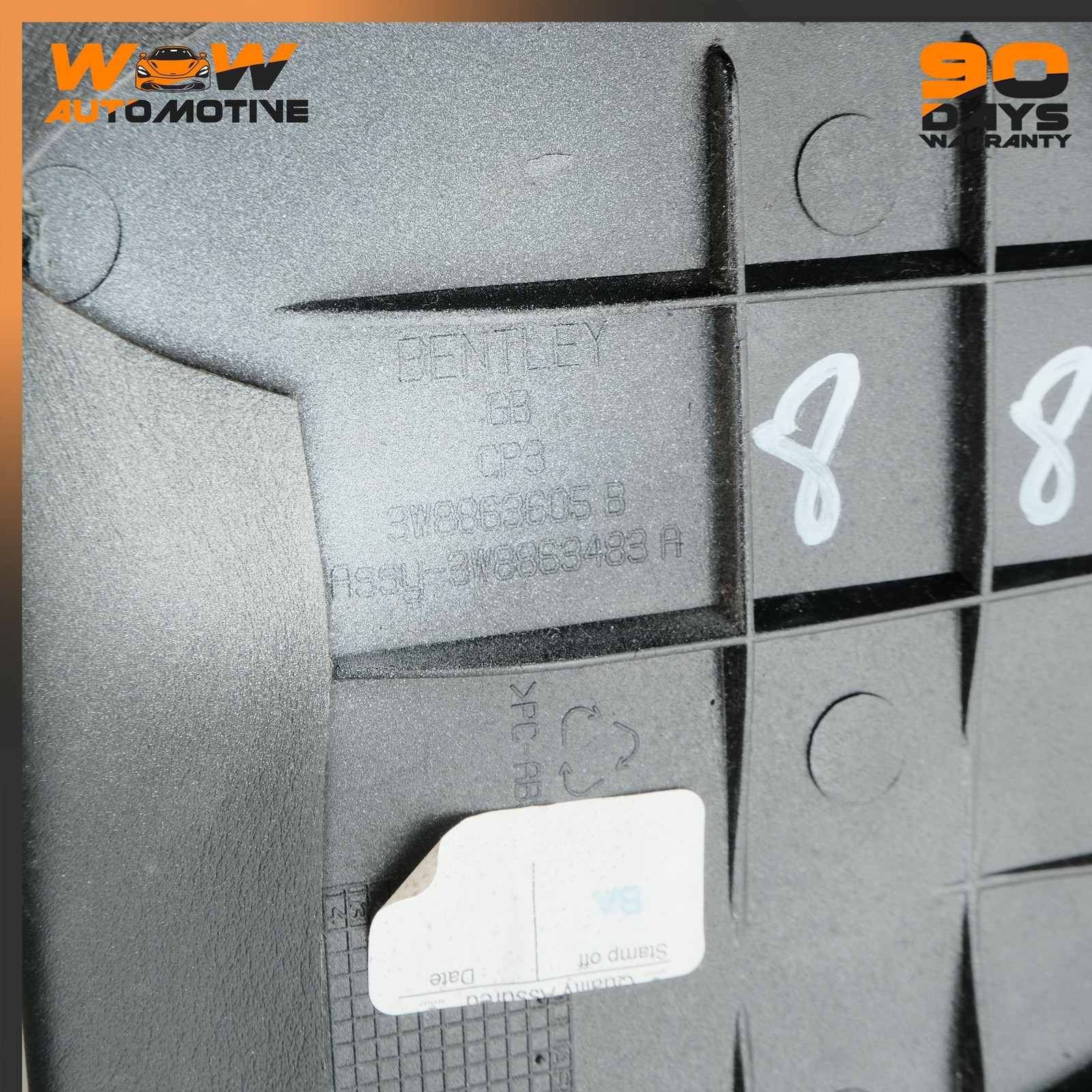 Bentley Continental GT Speed 2004-2010 Front Left Kick panel