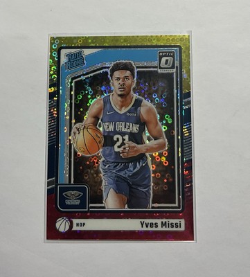 2024/25 Panini NBA Optic Fastbreak Rated Rookie Yves Missi Gold&Red /7 -Pelicans