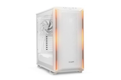 Dark Base 701 White Computer Chassis Mesh Design with Silent Wings 4 Fans ARGB