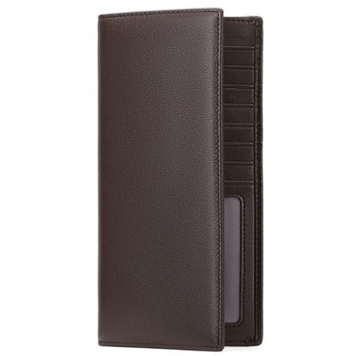 Wallets for Men Genuine Leather RFID Blocking Slim Mens Wallet Bifold Credit ...