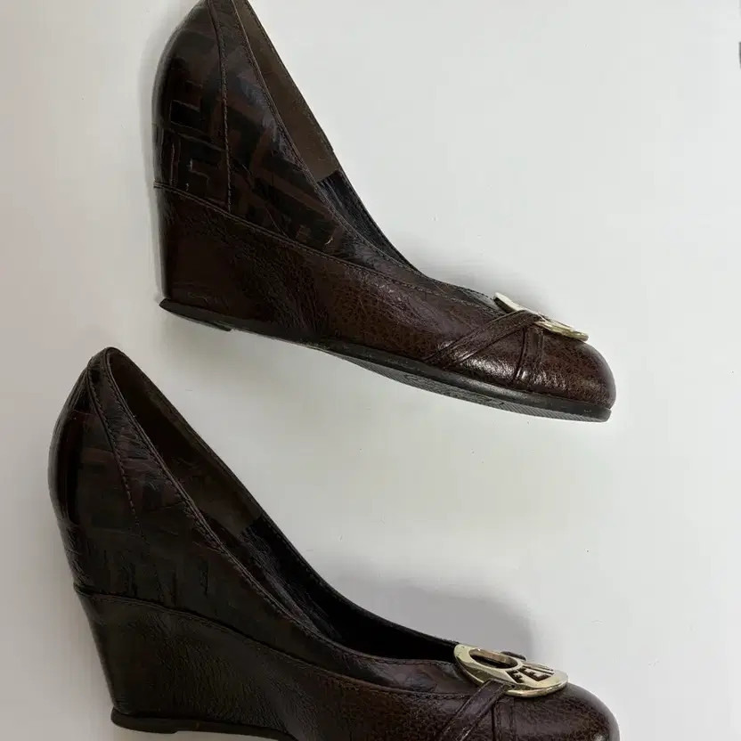 Fendi Women's Wedge Heel Pumps 36.6 thumbnail 4