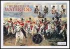 2015 GB The Battle of Waterloo Jersey BU £5 Coin Mercury First Day Cover