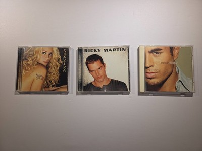Shakira Laundry Service, Enrique Escape, Ricky Martin- CD Bundle