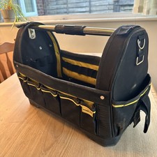 Stanley FatMax Open Tote Tool Bag with Shoulder Strap / Electricians, Carpenters