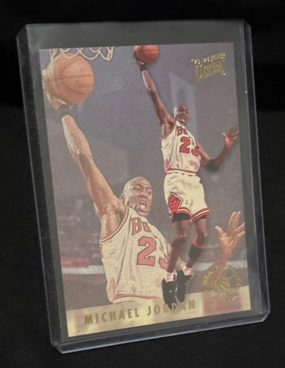 1993-94 Fleer Ultra Michael Jordan NBA All Defensive Chicago Bulls 2 of 10 Rare