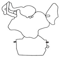 Elring Dichtung, GehäUsedeckel (KurbelgehäUse) 122.472 FüR Porsche Audi Vw