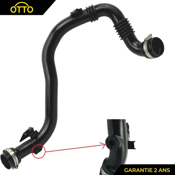 Schlauch Ladedruck Turbolader Tauscher FüR Renault Clio III 1.5 DCI 8200468372-image