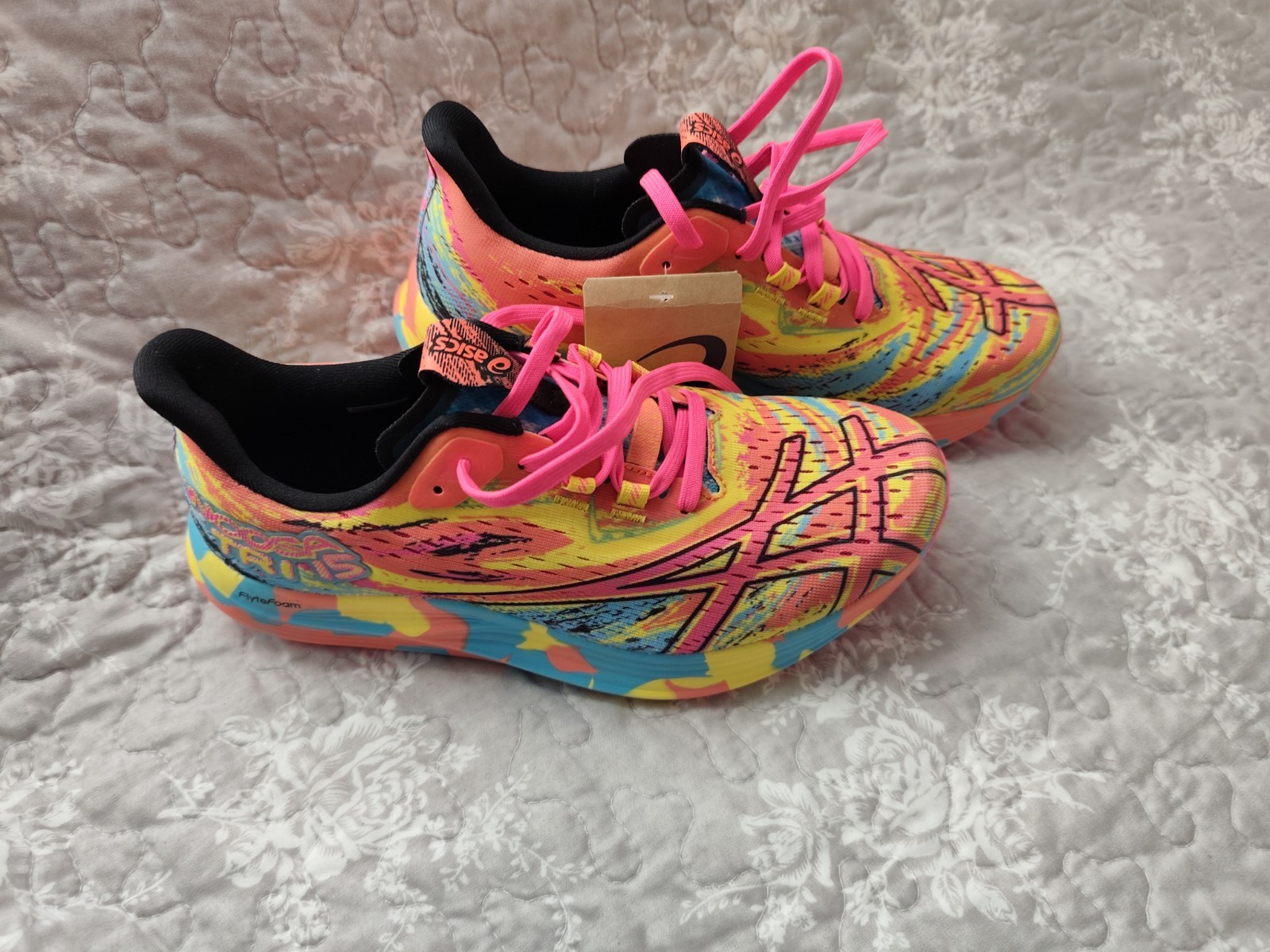 Asics Tri Noosa 15 Womens Running Shoes Trialthlon Trainer size 6UK