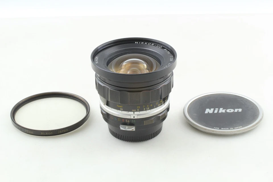【CASI COMO NUEVO-】Nikon Nikkor-UD Auto 20mm f/3.5 Non-Ai lente gran angular d... - Imagen 3 de 4