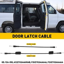Right Side Hinged Door Latch Release Cable For Ford E150 E250 E350 1992-2014 EAW