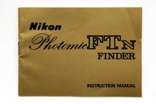 Excellent Nikon Photomic FTN Finder Instruction Manual P4257