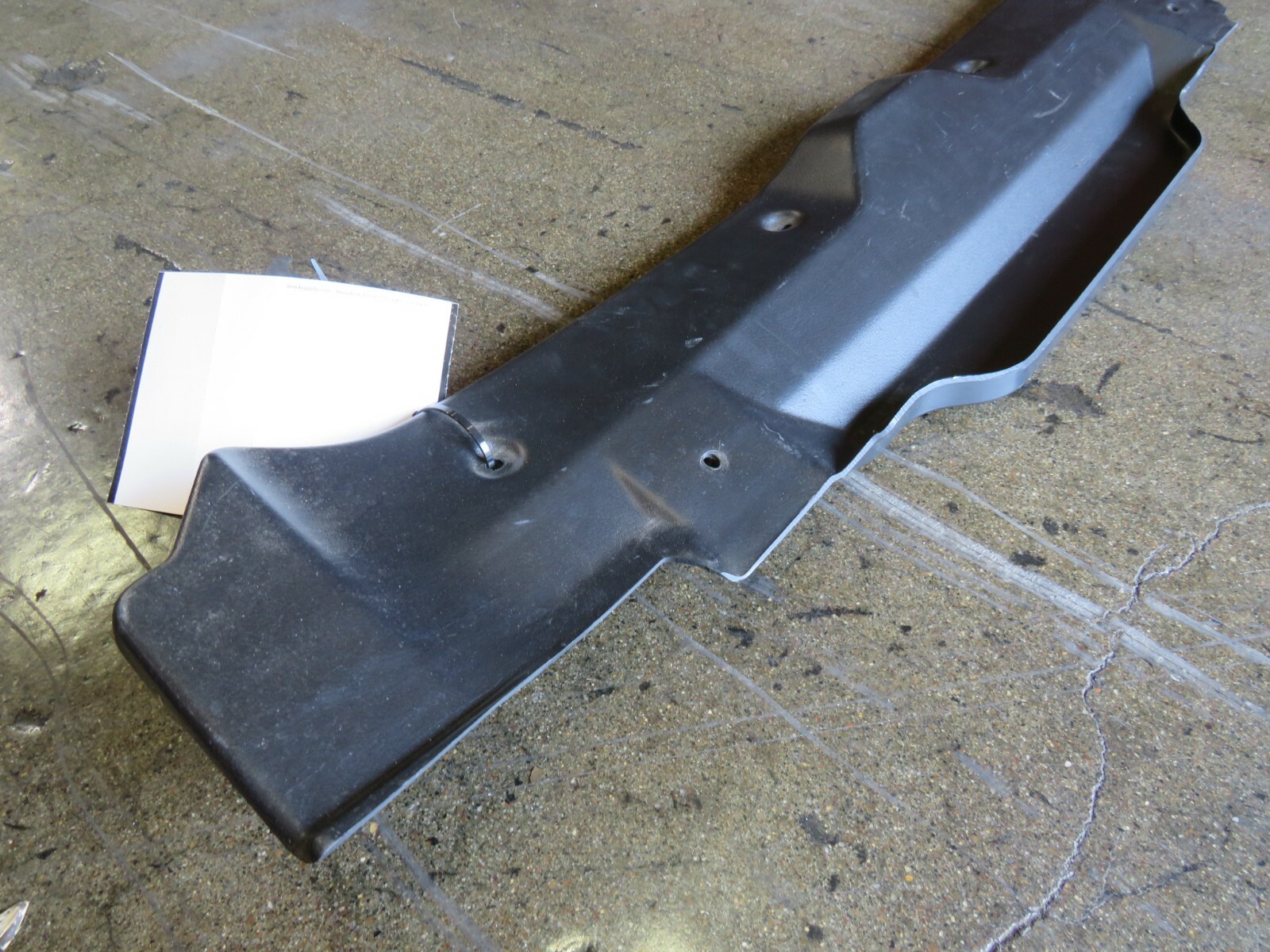Maserati M128 Coupe, Spyder, Rear Trunk Latch Cover Trim, Used, P/N 66244100
