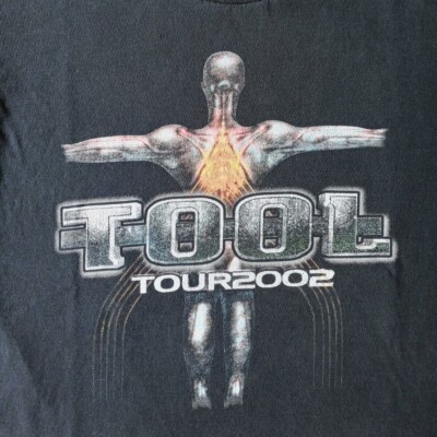 Vintage 2002 Tool Lateralus Salival T-Shirt 2-Sided Band