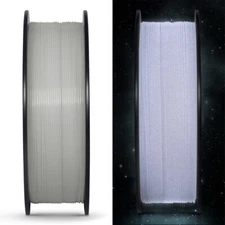 Geeetech 3D Printer Filament Luminous PLA White 1.75mm 1KG Per Roll Consumables