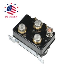 For 8000-12000lb 500a 4wd Winch Solenoid Relay Heavy Contactor Rocker Switch 4x4