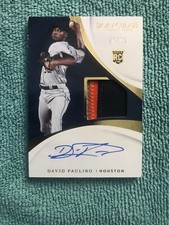 2017 DAVID PAULINO RC AUTO #79/99 JSY RELIC  Immaculate Collection 