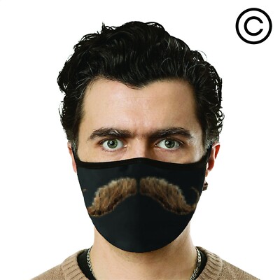 MUSTACHE Cover your face - face mask