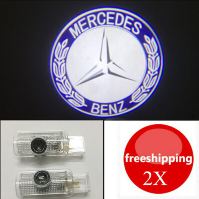 2X Projector Ghost Shadow Lights Door HD For Mercedes-Benz R Class W251 GL