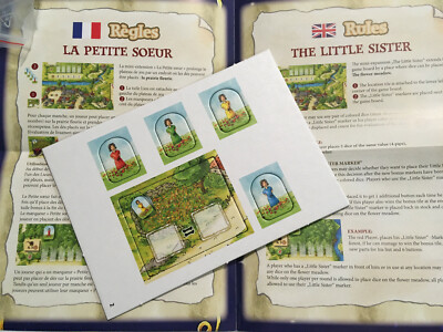 War of the Buttons Promo, The Little Sister, Brettspiel Advent Calendar 2018 #2