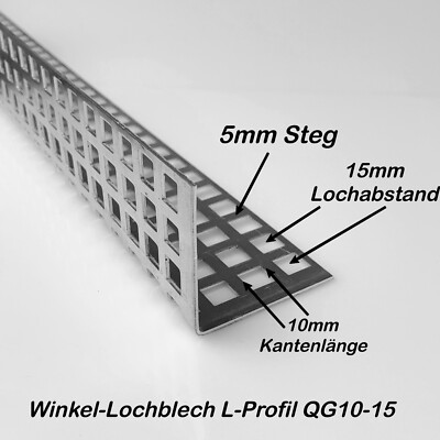 Lamiera Forata Angolare QG10-15 Alluminio Spessore 1,5 Mm Lamiera - Foto 10