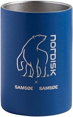 Nordisk 119008 Outdoor Camping Mug  10.1 fl oz (300 ml)  Stainless Steel Double