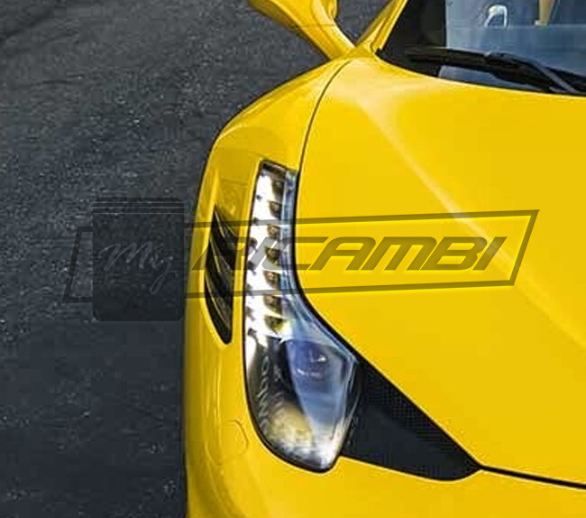 Ferrari 458 Speciale & Aperta Carbon Fiber Front Bumper Air Outlet Fins Blades 
