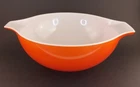 1970s Pyrex Cinderella 4 Quart  Bowl Orange #444