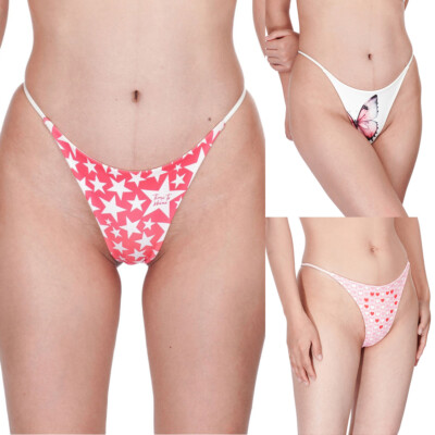 Sexy Women High Cut G-string Thongs T-back Underwear Panties Lingeries Sleepwear