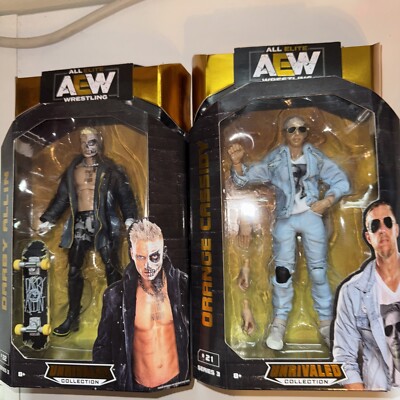 Jazwares Orange Cassidy Darby Allin AEW Unrivaled Series Wrestling