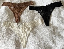 I.N.C. International Concepts Lace Thong Underwear , Set of 3 XL New