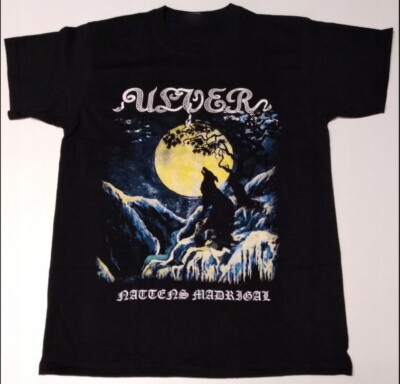 ULVER Nattens Madrigal black rock Unisex T-shirt Full Size S to 5XL