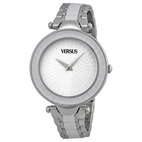 Orologio da polso Versus by Versace 3C72300000 Sertie Quadrante Bianco SS