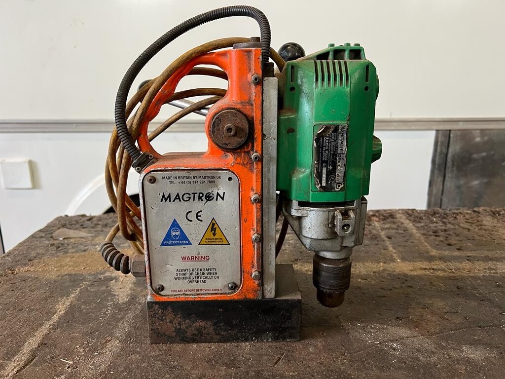Magtron/Hitachi 1/2" Mag Drill eBay