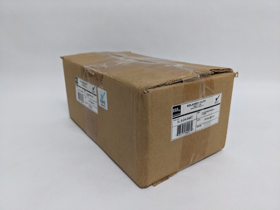 EGS Sola SLS24048T Single 24V 4.8A Linear Power Supply eBay