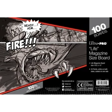 Ultra PRO 100 Ct 10-7/8" x 15" 24 Point Board Life Magazine Size Comic Boards