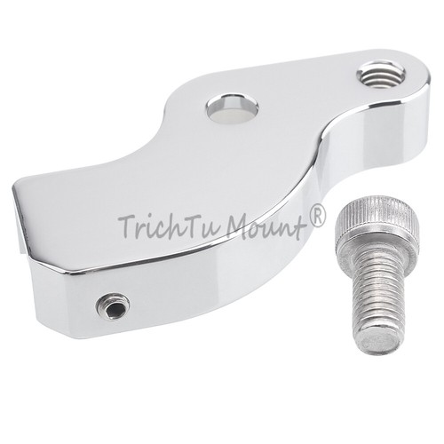 Chrome Gear Shift Neutral Assist Bracket Aluminum For Harley Touring Tri Glide - Picture 4 of 22
