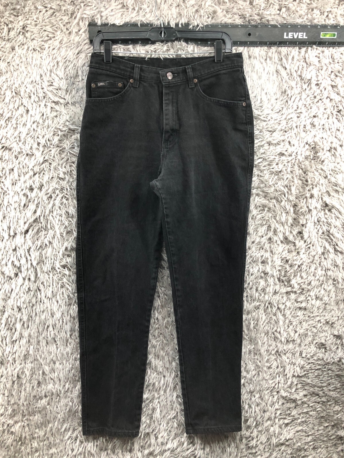 Lee High Rise Mom Jeans - Dark Wash Black - Size 10 Women's-image