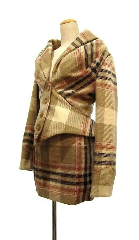 Conjunto de traje falda de lana Vivienne Westwood vintage años 90 talla 40 para mujer Foto 3 de 4