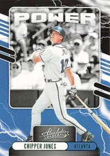 2021 Panini Absolute #PO-15 Chipper Jones Power Retail