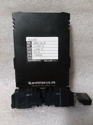 M-System Company HVS-2A-R Signal Isolator