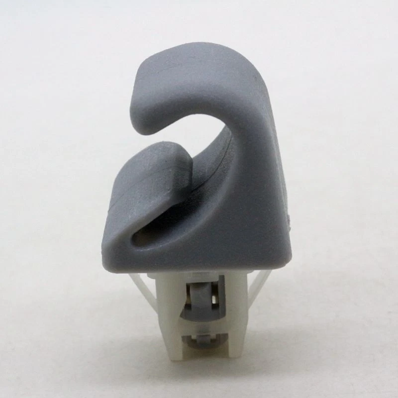 Gancho de sujeción con clip para para parasol gris para Toyota Camry Corolla Matrix RAV4 Prius Foto 3 de 4