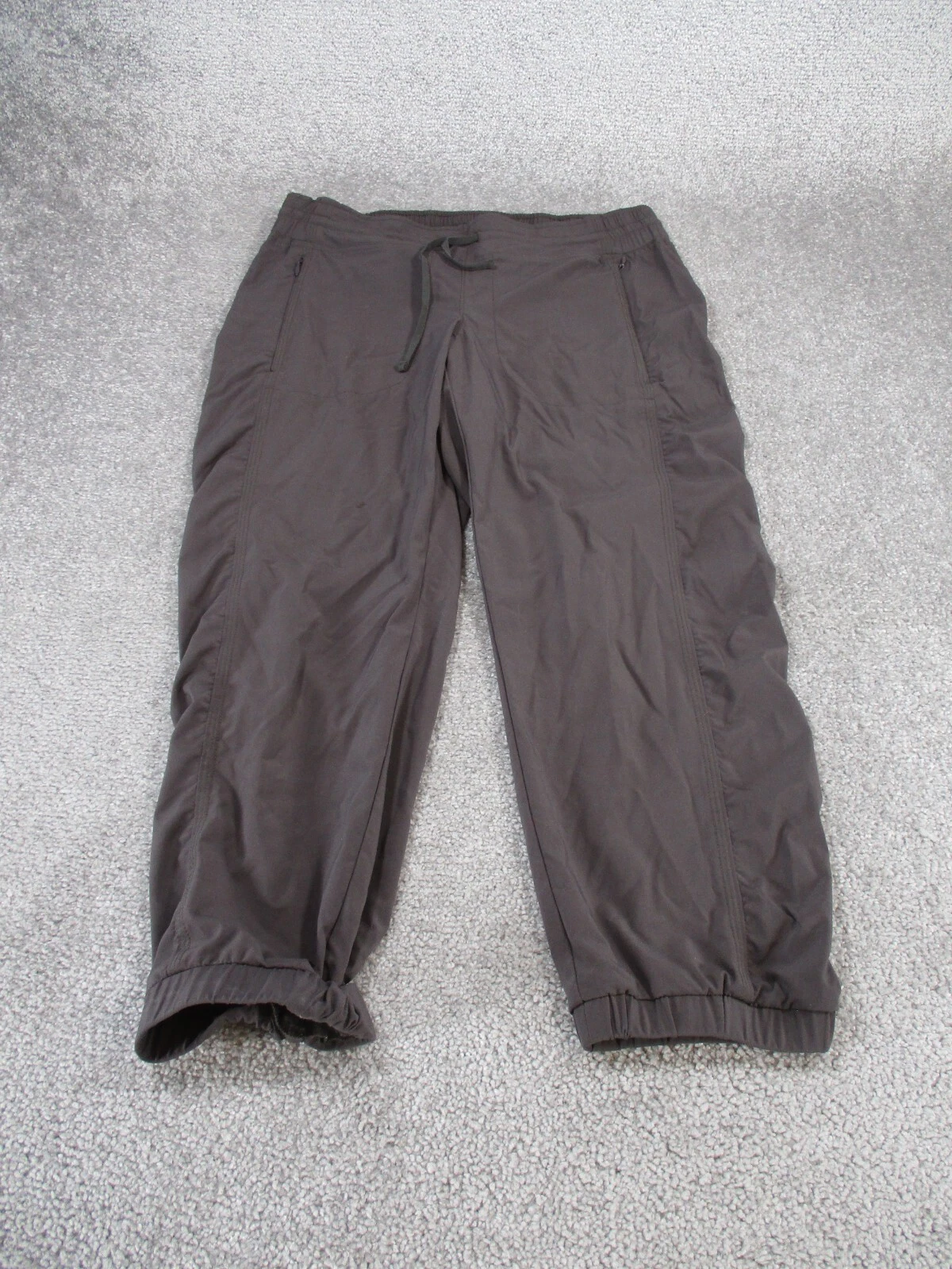 Athleta Pants Womens 4 La Viva Capri Brown Hiking *