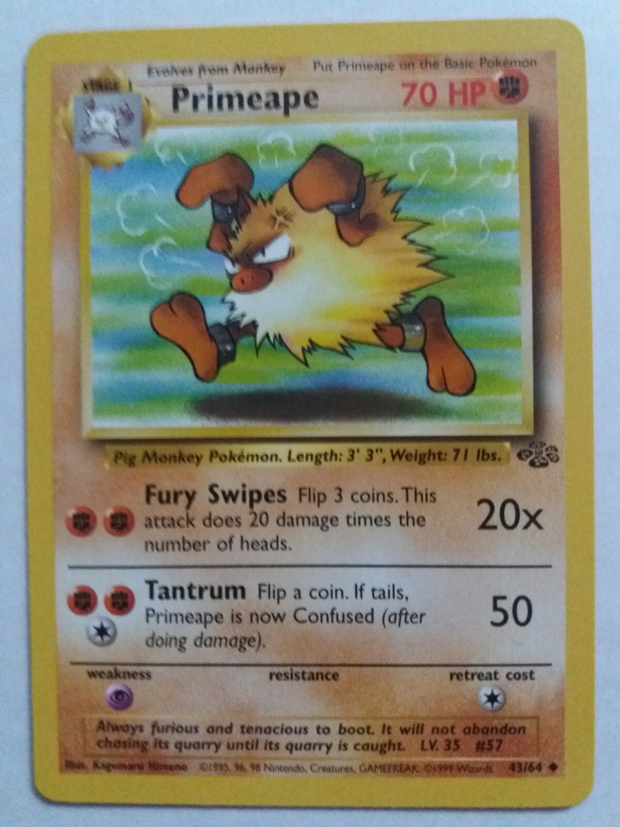 1999 1st Edition & Unlimited Jungle Set Pokémon Cards – Holo & Rare – Near Mint – Electrode, Jolteon, Kangaskhan, Clefable, Wigglytuff, Meowth, Rapidash, Pinsir - View #3