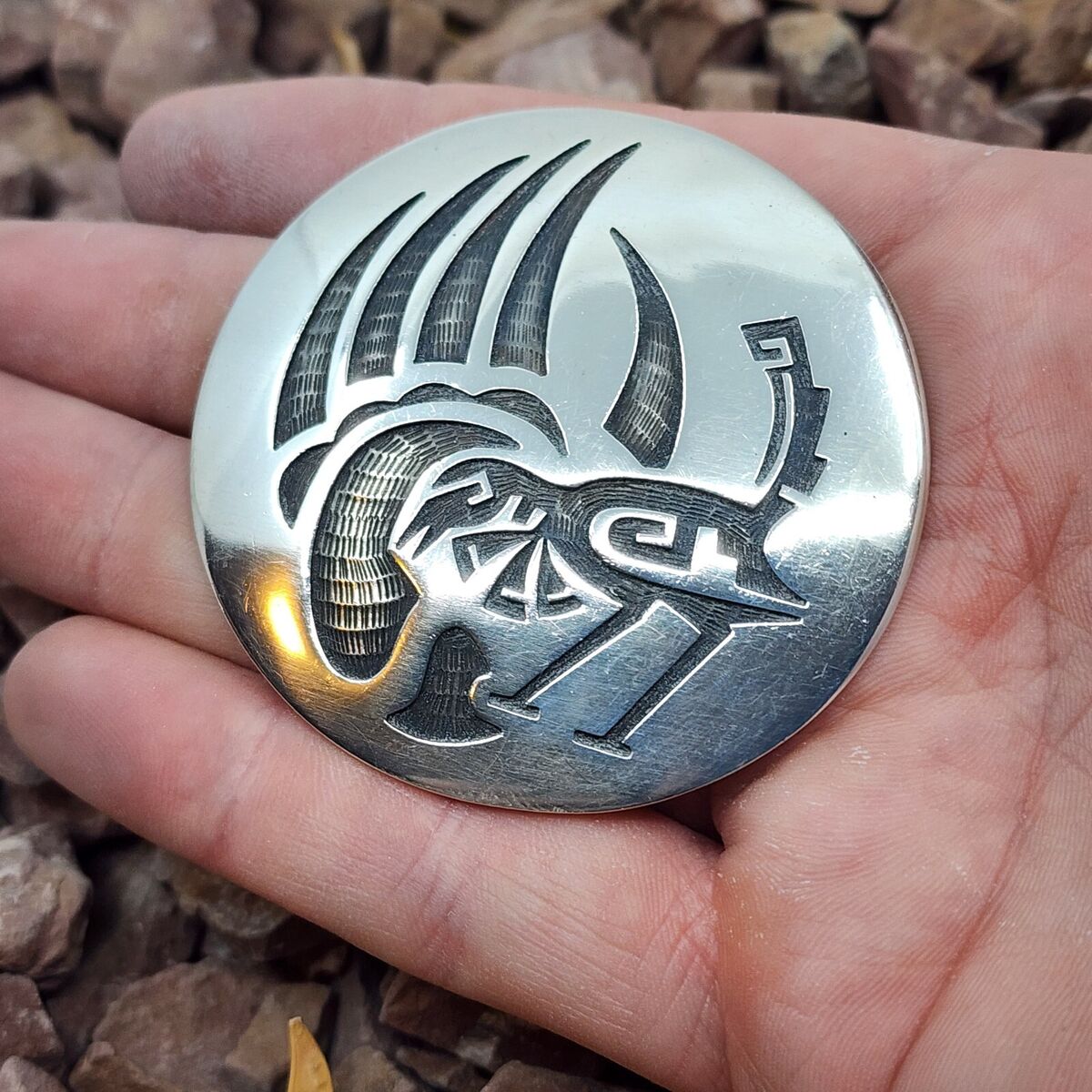 HopiCrafts Wayne & Emory Sekaquaptewa Sterling Silver HopiCrafts Wayne & Emory Sekaquaptewa Sterling Silver