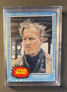 2019 Topps Star Wars Living Set Card #32 Tobias Beckett (Woody Harrelson) - Solo