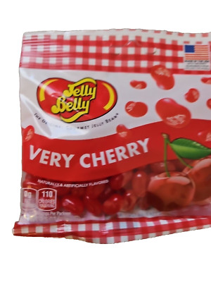 Jelly Belly Very Cherry Jelly Beans, 3.5 Ounce Grab and Go Bag - Kosher